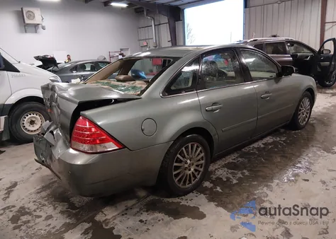 2005 Mercury Montego Premier from USA, damaged, VIN 1MEFM42125G626982